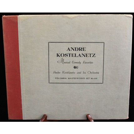 Columbia 78 Record Set M-430; "Musical Comedy Favorites #1" - Andre Kostelanetz