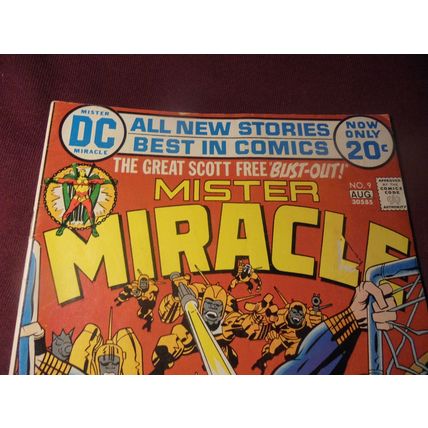 MISTER MIRACLE # 9, DC Comics, Aug. 1972!! $17.00 OBO! KIRBY!!