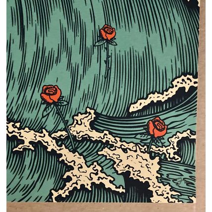 2017 GRATEFUL DEAD & COMPANY MIAMI SURFING BEAR CONCERT POSTER 12/8 #/100 AE S/N