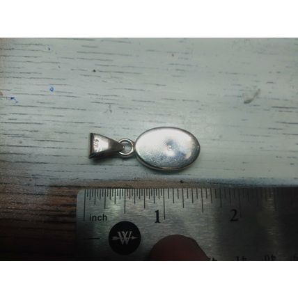 Sterling Silver Multi-Color Pendant
