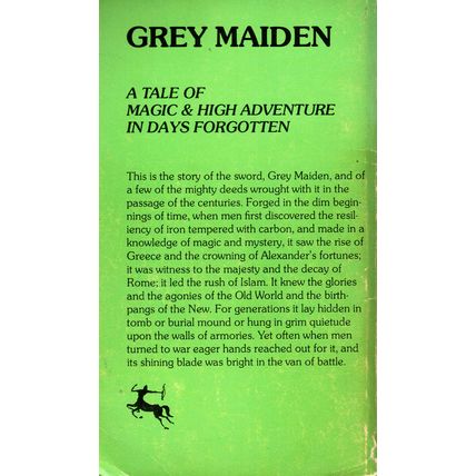 Grey Maiden by Arthur D. Howden Smith ( Centaur Press | 1st. Printing | 1974 )