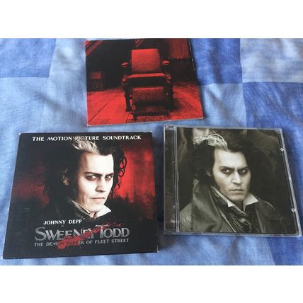 SWEENEY TODD ~ The Motion Picture Soundtrack (20-Track OST CD with Lyric book)