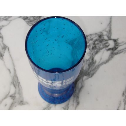 Circus Circus Las Vegas Tall Cup Mug Blue Bubbles -Beer Cocktails glass USA XL