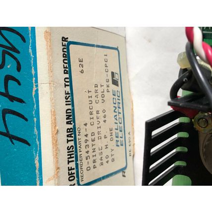 NIB RELIANCE ELECTRIC 54394-4 PC BOARD DRIVER INVERTER 0-54394,EN,CN