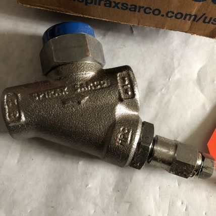 SPIRAX SARCO TD42H W/ Blowdown Valve THERMODYNAMIC 3/4” STEEL STEAM TRAP,BK