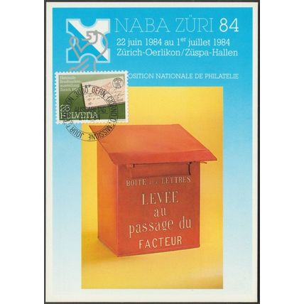 Naba Züri 84 - 8 x Werbekarten