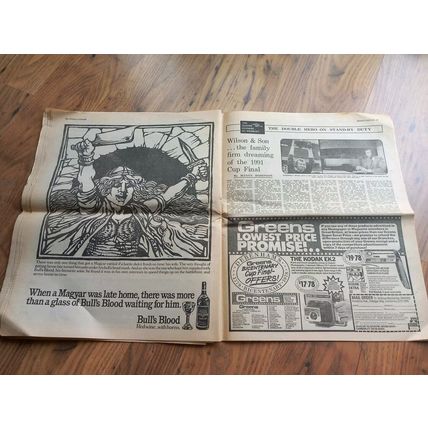 Evening Standard 1978 FA Cup Final Colour Special - Arsenal vs Ipswich Town