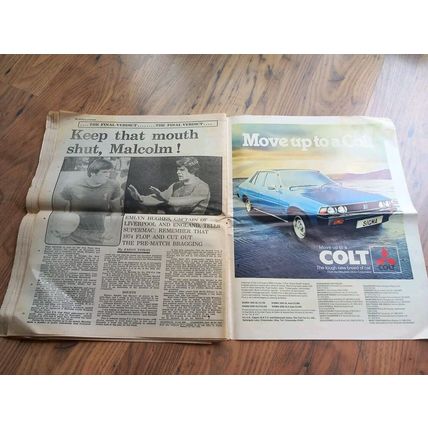 Evening Standard 1978 FA Cup Final Colour Special - Arsenal vs Ipswich Town