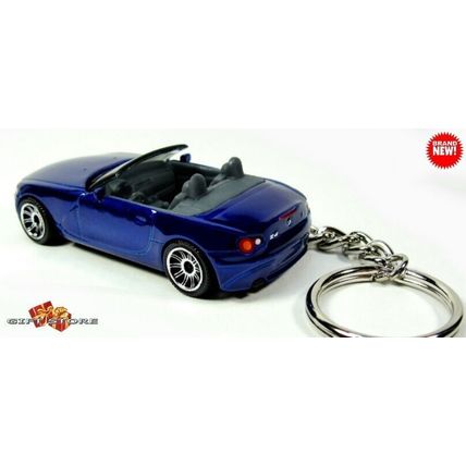 RARE KEYCHAIN BLUE BMW Z4 CUSTOM Ltd. Ed. GREAT GIFT NOVELTY For DIORAMA