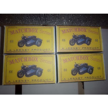 Matchbox - No66 Harley Davidson motorcycle - Replica / Copy Box