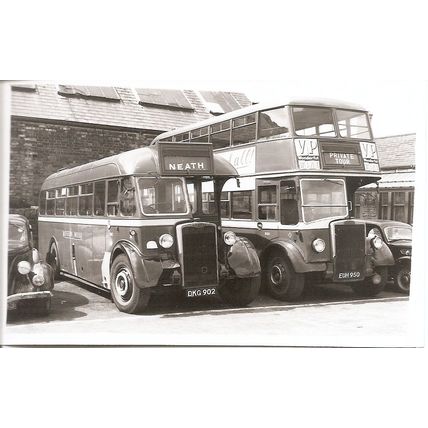 Black & White Photograph of Western Welsh Omnibus Co. Ltd. - DKG 902