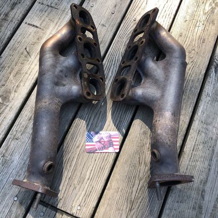 2003-2006 Nissan 350Z Infiniti G35 Engine Exhaust Manifold Pair OEM VQ 3.5L