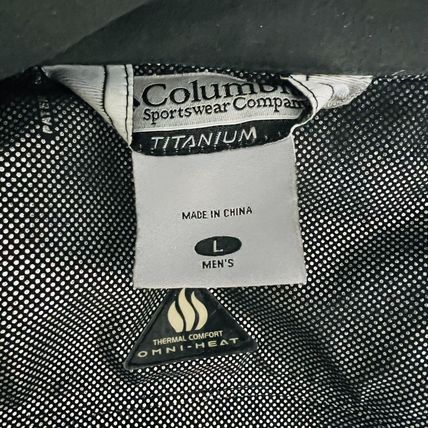 Columbia Titanium Omni Heat Large Jacket Mens Zip Thermal Comfort