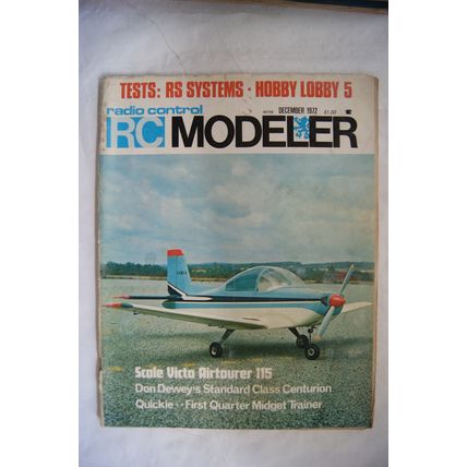 1972 RC Modeler Magazine - December