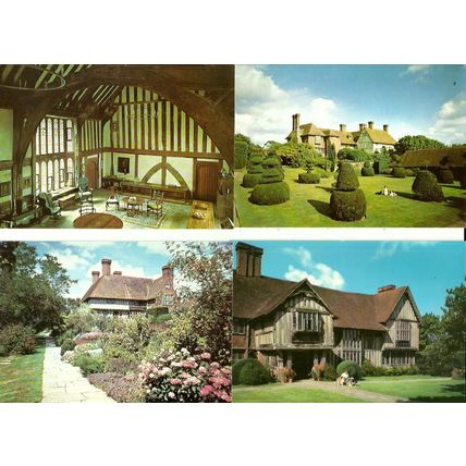 Sussex NORTHIAM Great Dixter Four Postcards (Judges - 3, Photo Precision -1)