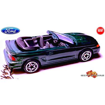 KEYCHAIN GREEN 1994~1998 FORD MUSTANG CONVERTIBLE Ltd Ed.
