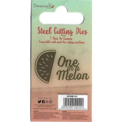 Dovecraft. Melon Die Set. Die Cutting Cardmaking Scrapbooking Crafts