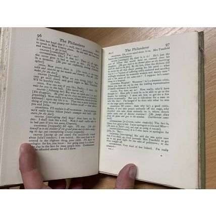 1908 BERNARD SHAW "PLAYS: PLEASANT AND UNPLEASANT" FICTION ANTIQUE BOOK (P3)