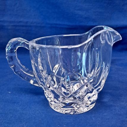 Vintage Gorham Crystal LADY ANNE Glass CREAMER Milk Jar Cup Mug 3 1/8"