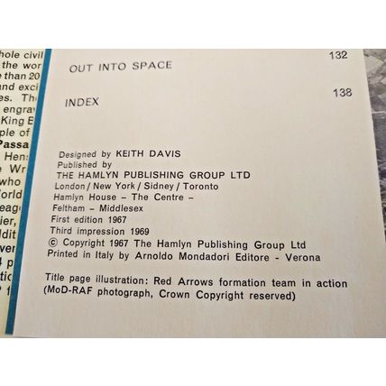 Aircraft Aircraft John W.R. Taylor First Edition 3rd Rev Hamlyn Publishing 1969
