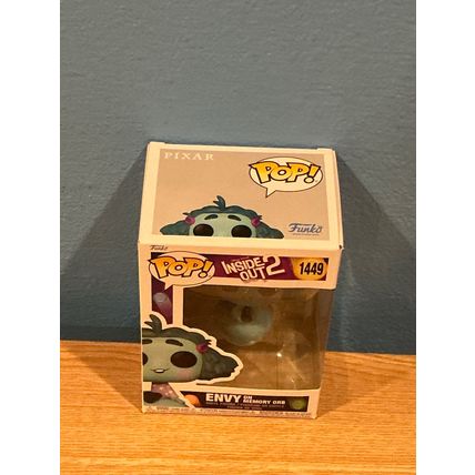 Funko Pop! Pixar: Inside Out 2 - Envy on Memory Orb #1449 (Box & Protector)