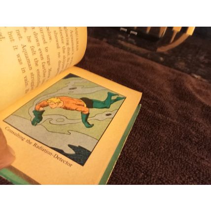 Big Little Book Aquaman Scourge Of The Sea By Paul S Newman VG/FN 5.0 Shape 1968