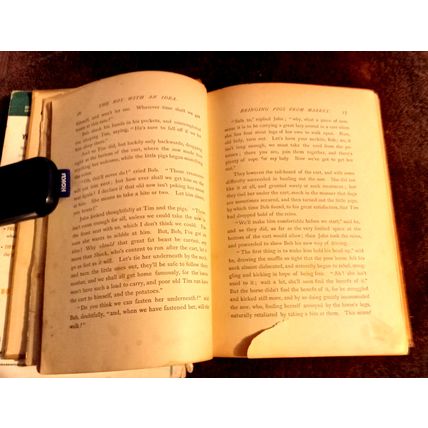 Old Vintage Book The Boy With A Idea By Elizabeth Eiloart 1897 Good Condition
