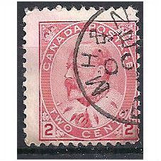 Canada 1903 SG176 2c Rose-Carmine Fine Used ..