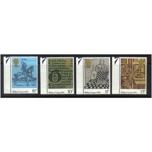 1976 GB PRINTING CAXTON SET MNH SG 1014-1017
