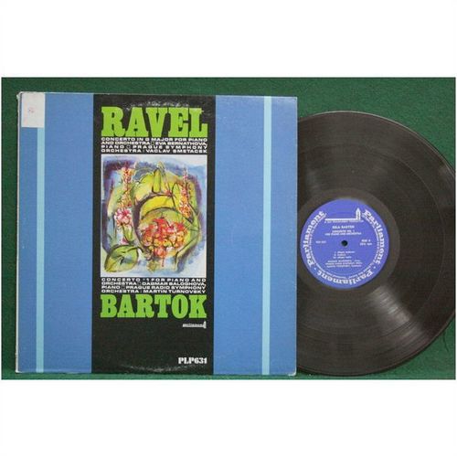 Bernathova/Baloghova, Pianos - Ravel: Con. In G/Bartok: Con. #1 - PLP 631 - EX+