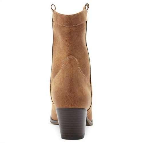 Style&co. Dylan2 Cowboy Women Booties boots Color Natural Size 7M