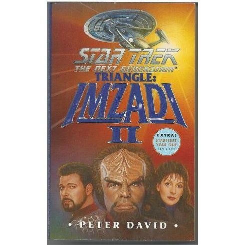 STAR TREK THE NEXT GENERATION ' IMZADI 2 ' paperback book (1999)