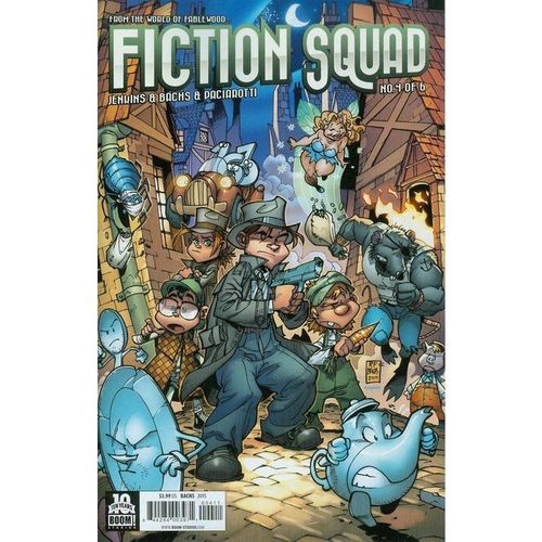 Fiction Squad (2014) #4 Boom! Studios | Boom! Entertainment, Inc. Paul Jenkins