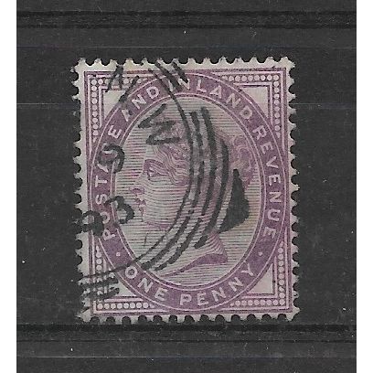 GB.SG172 1d Lilac.Variety Unchecked.Fine Used.Nov18