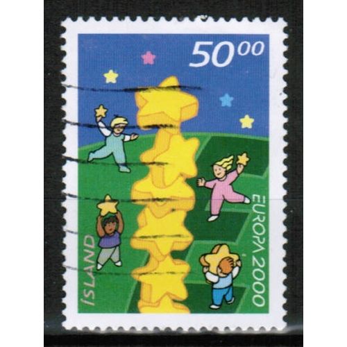 2000 Iceland - Sc# 910 used - Europa 50.00kr