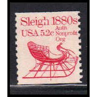 1900 5.2c Sleigh Fine MNH Dry Gum CNS 1 PA5534