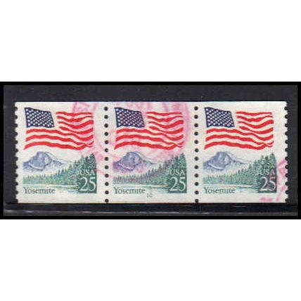 Used 2280a 25c U.S. Flag Very Fine PNC 10/3 PA2879