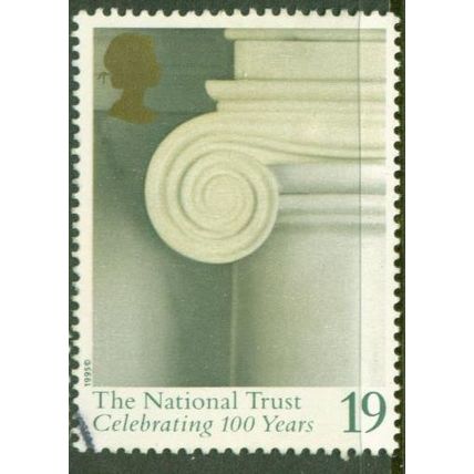 GREAT BRITAIN - 1995 National Trust - 19p Fireplace Decoration - FU