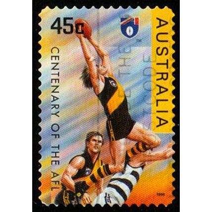Australia 1996 AFL Richmond 45c Used Stamp