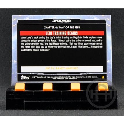 Topps Star Wars Illustrated ESB – Base Card #59 – Bronze Parallel