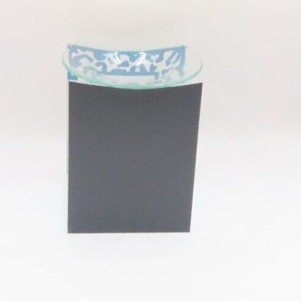 Silver Animal Print Oil Burner/Tealight Holder 12 CM Glass Gift Home Decor Boxed