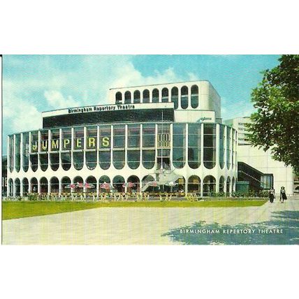 BIRMINGHAM REPERTORY THEATRE Postcard (Salmon 1-26-04-24)