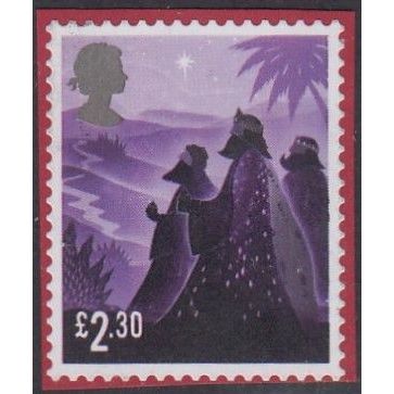 GB, 2019 £2.30 Christmas, SG 4290 (Scott #3915), used on piece