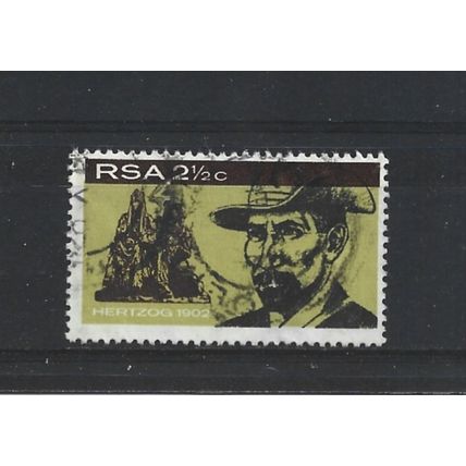SouthAfrica.SG273 2 1/2c Hertzog in 1902.Fine Used.Aug25a