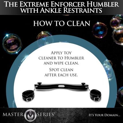 The Extreme Enforcer Humbler w Ankle Restraints Master Series Bondage BDSM S&M S