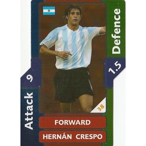 Match Attax - World Cup 2006: Star Player - Argentina, Crespo