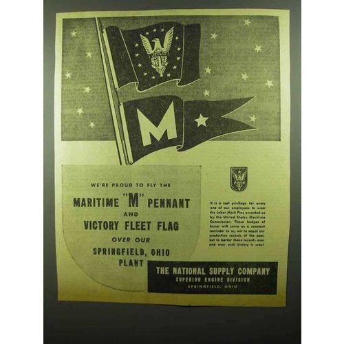 1942 National Supply Co. Superior Engine Division Ad