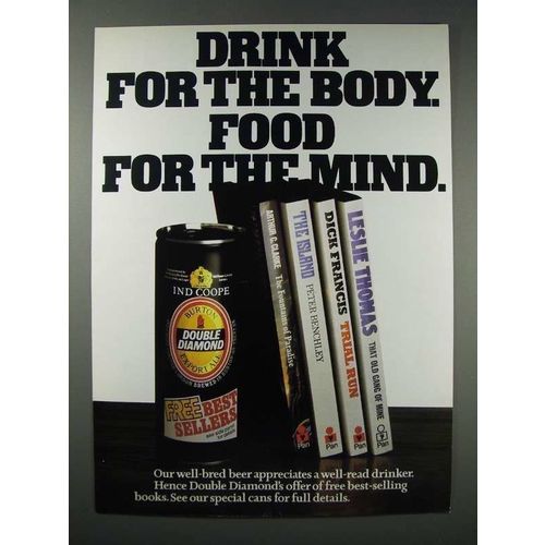 1980 Double Diamond Burton Export Ale Ad - For Mind