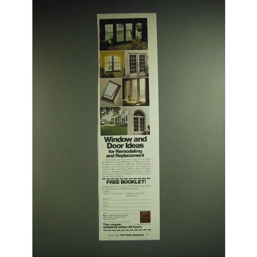 1985 Pella Windows and Doors Ad - Window and Door ideas for remodeling
