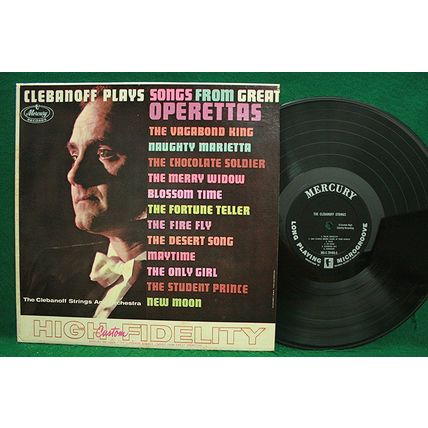Clebanoff & Strings - Plays Songs From Great Operettas - MG-C 20466 - EX+